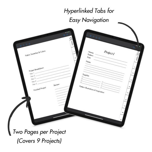 Digital Sewing Planner for Handmade Wardrobes (+Printable Version) - Image 5