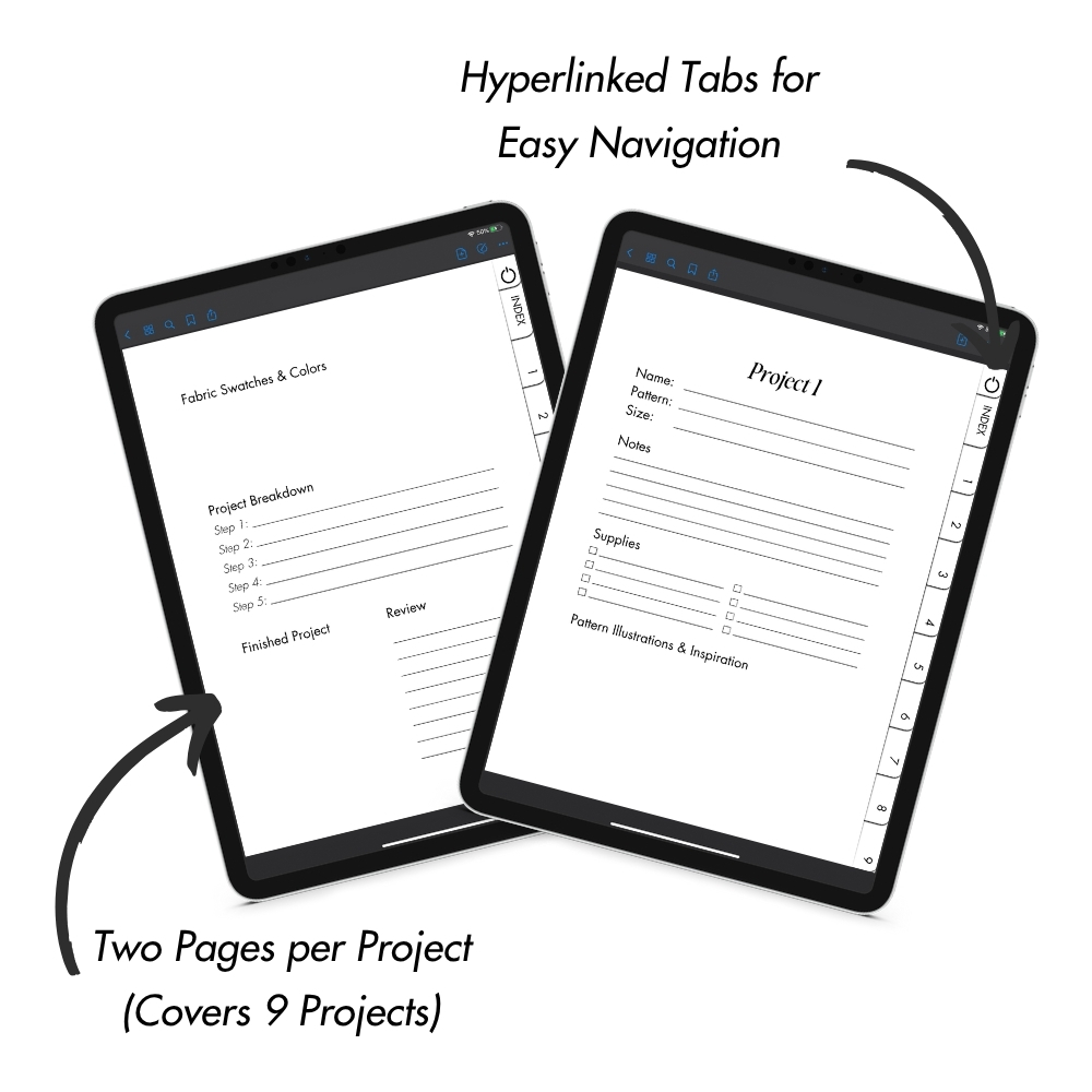 Digital Sewing Planner for Handmade Wardrobes - Image 5