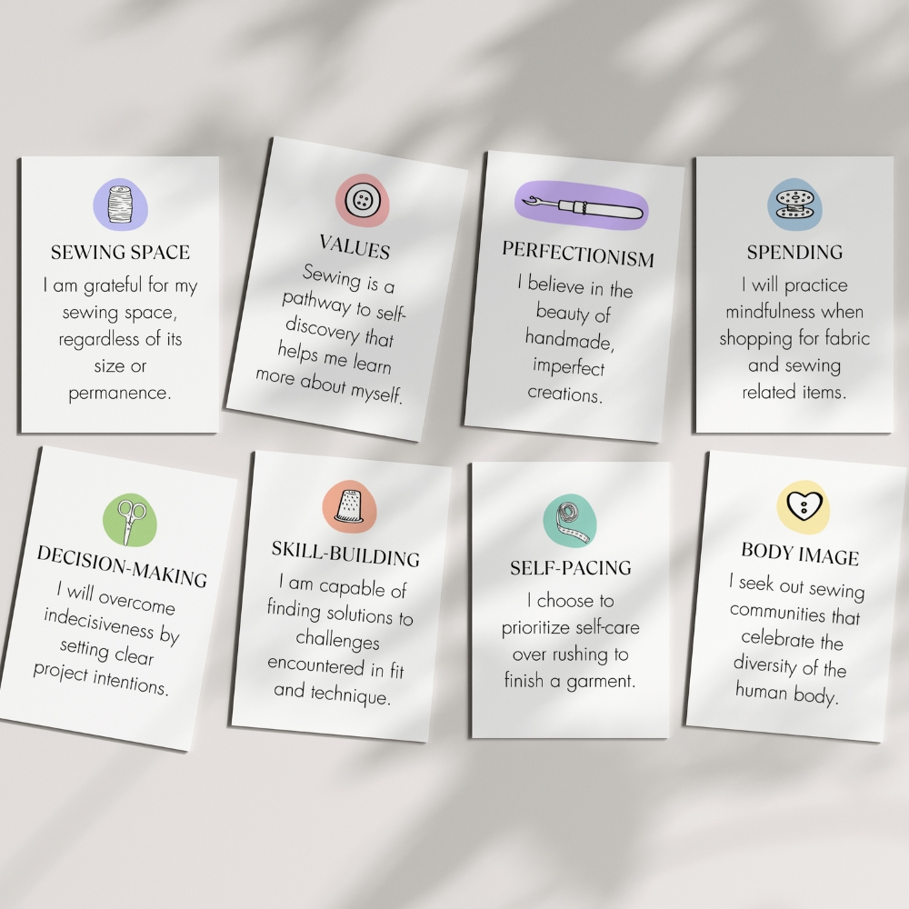48 Printable Sewing Affirmations