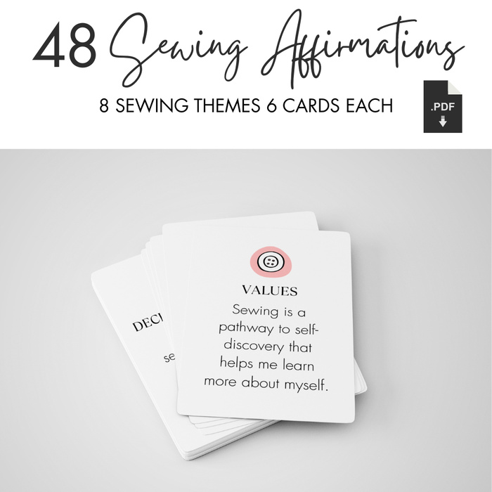 48 Printable Sewing Affirmations - Image 2
