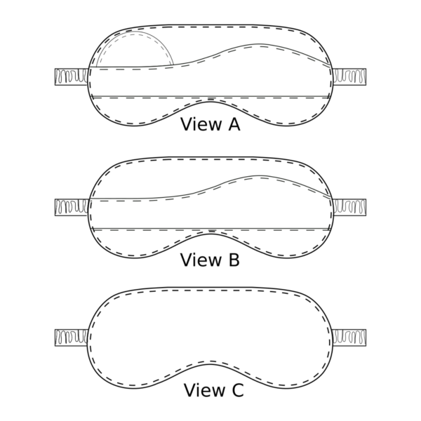 Sunset Sleep Mask Sewing Pattern