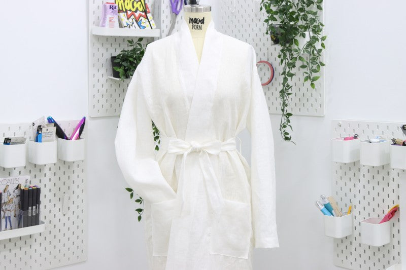 The fleur robe free sewing pattern