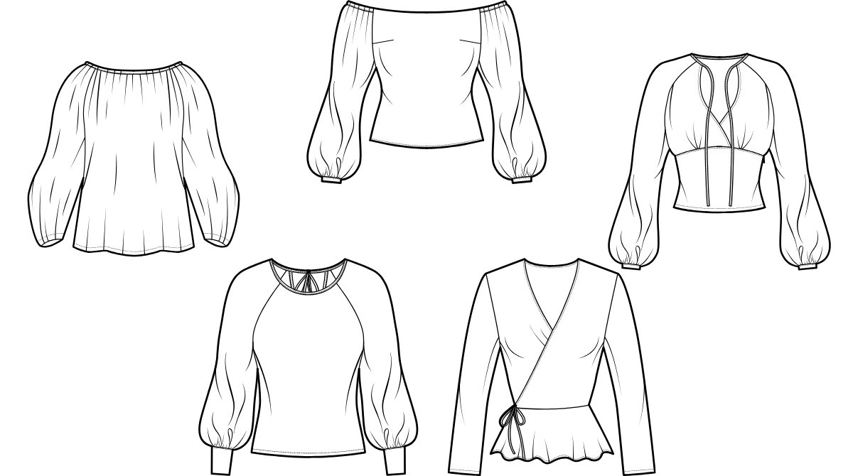 20 Gorgeous Free Blouse Sewing Patterns to Try - Sewspiratrice