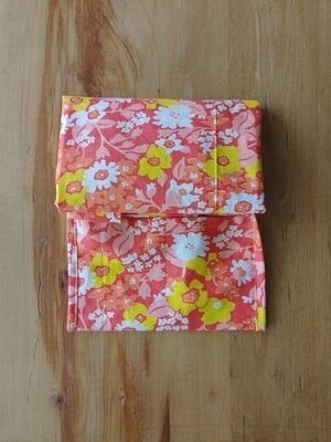 Tote bag folded twice onto itself