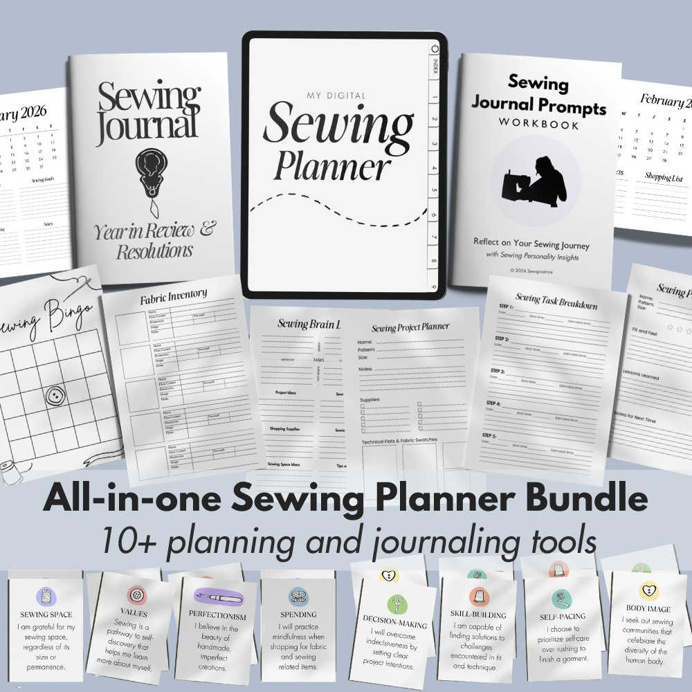 All-in-one Sewing Planner Bundle